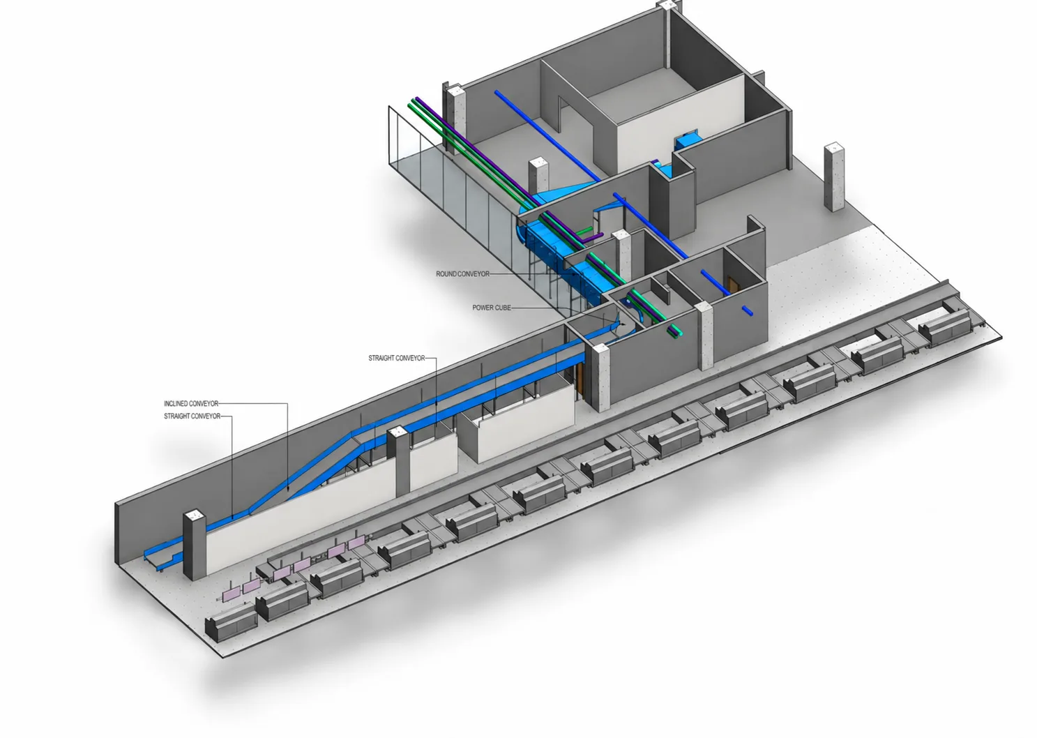 Baggage Handling System for FitsAir project